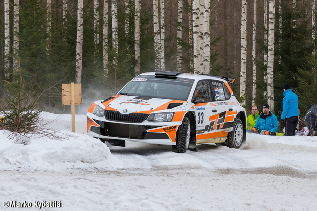 Kees Burger at Mikkeli rally