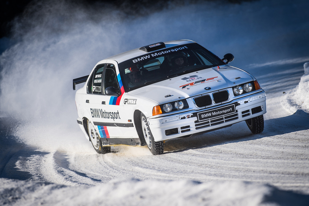 Rally School BMW at Saukkola stage